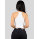 thumbnail image 3 of Blusas Mujer Casual Camiseta Dama Blusa Crop Top Strec UNITALLA, 3 of 5