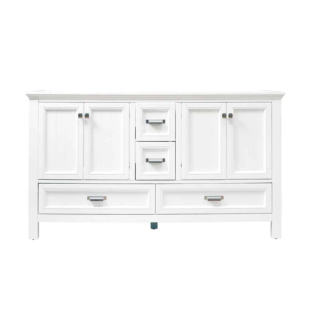 Foremost Brantley 60" White Bathroom Vanity
