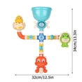 thumbnail image 2 of Building Bath Toys for Kids Ages 3-8 with Suction Cups Educational Bathtub Toys for Toddlers 3+ Creative Tub Time Birthday Gifts for Boys & Girls, 2 of 5