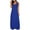 Blue, variant on Axiiglly Dresses for Women Casual Loose Maxi Dresses Vacation Party Tank Dress Sleeveless Summer Dresses with Pockets