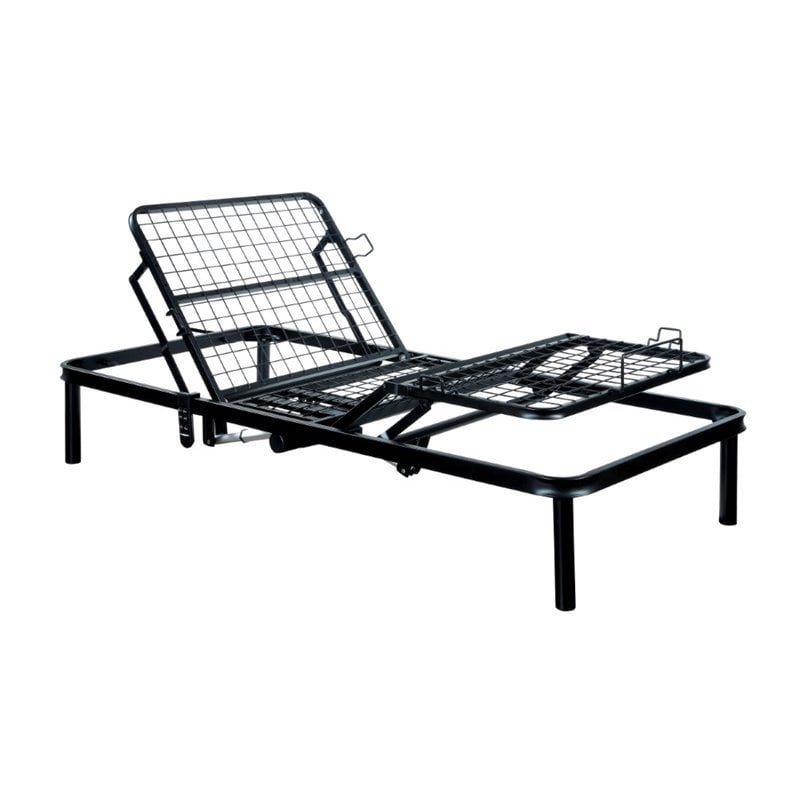 Furniture of America Fox II Metal Twin XL Adjustable Bed ...