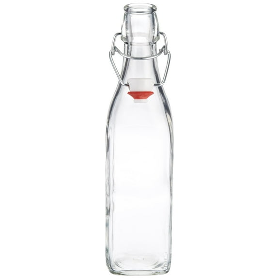 Swing top Round 17 ounce / 500ML glass bottle