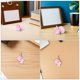 thumbnail image 3 of TABLETREANDS 2Ud Llavero Unicornio Rosa Con Pom Pom De PVC Y Encantador Para Decorar Y, 3 of 8