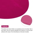 thumbnail image 4 of Uxcell Elbow Knee Iron-on Fabric Patches Peach for Clothing Repair Crafts 6 Pcs, 4 of 6