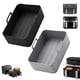 thumbnail image 1 of 2PCS Silicone Pot Air Fryer Liners for Dual Air Fryer, Reusable Double Silicone Air Fryer Liner, Air Fryer Accessories Air Fryer, 1 of 5