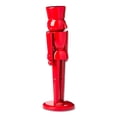 thumbnail image 3 of Large Glossy Metal Decorative Nutcracker, Red, 24", by Holiday Time, 3 of 6