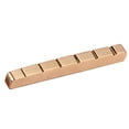 thumbnail image 2 of Slotted Guitar Brass Nut 6 String 43mm Nut Guitar Parts Instrument Accessory (Golden), 2 of 8