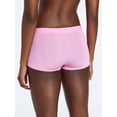 thumbnail image 4 of Joyspun Women's Ribbed Modal Boyshort Panties, 3-Pack, Sizes XS-3XL, 4 of 8