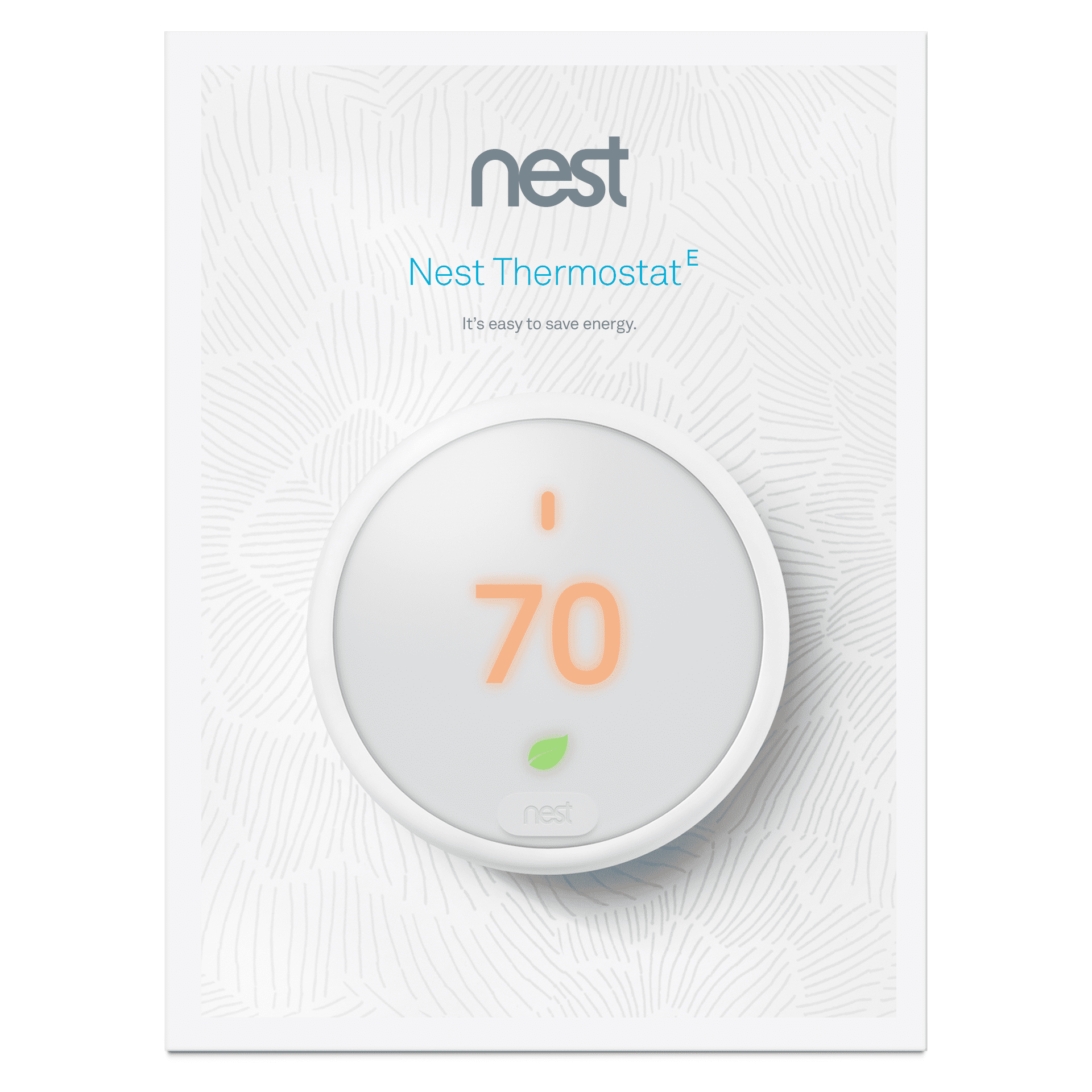 ZuidAmerika eten Brood Google Nest Thermostat E in White - Walmart.com
