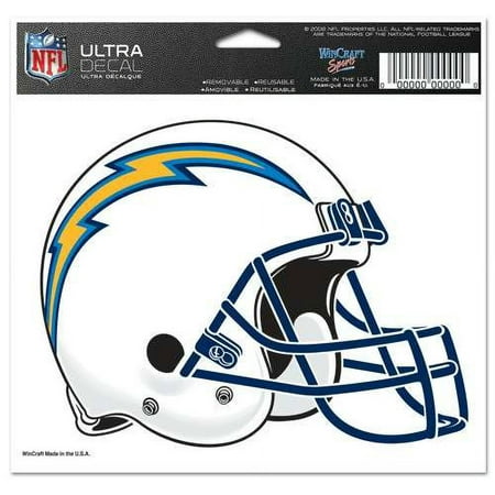 San Diego Chargers 5"x6" Color Ultra Decal