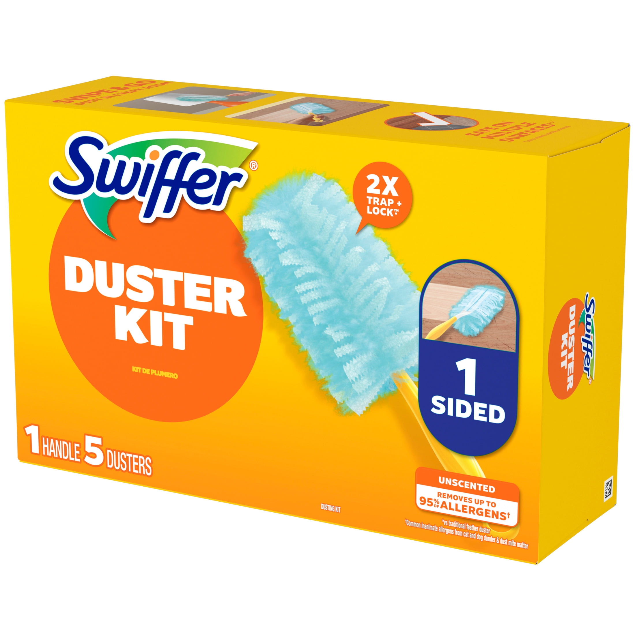 Swiffer Dusters Cleaning Kit, Feather Duster Alternative, Unscented