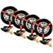 thumbnail image 3 of VULCAN Car Tie Down with Snap Hooks - Lasso Style - 2 Inch x 96 Inch - 4 Pack - PROSeries - 3,300 Pound Safe Working Load, 3 of 10