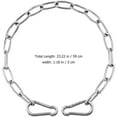 thumbnail image 2 of Xiao Hua portable reusable chain, suitable for outdoor stainless steel chains, 2 of 4
