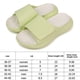 thumbnail image 2 of Zapatillas de casa Cómodas diapositivas planas para interiores Diapositivas abiertas para interiores y exteriores, 2 of 6