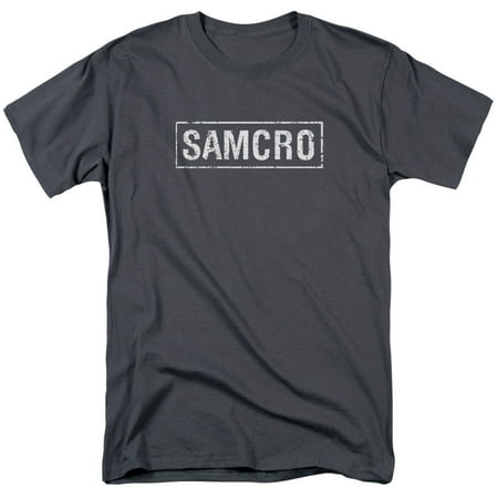 Sons Of Anarchy Men's Samcro T-shirt Charcoal