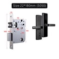 thumbnail image 2 of Smart Door Lock Indoor Password Fingerprint Remote Unlock Keycard Antihijack Alarm ,Easy to Operate, 2 of 9