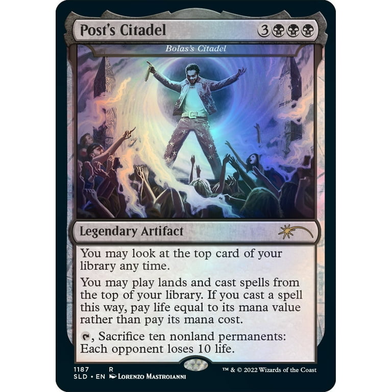 Magic: The Gathering - Post Malone Foil Cards, Secret Lair