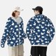 thumbnail image 4 of Fotbe Cute Goose On Blue Sky Chaqueta con Protección Solar UPF 50+ para Hombre y Mujer, Camisa con Capucha y Bolsillos-3X-Large, 4 of 7