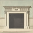 thumbnail image 3 of John Yenn 20x20 Black Modern Framed Museum Art Print Titled - Design for a Chimneypiece (Late 18th-Early 19th Century), 3 of 5