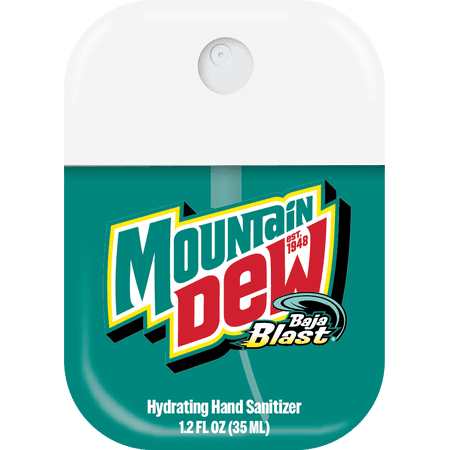 Mountain Dew Baja Blast Hand Sanitizer