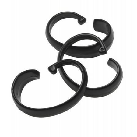 Carnation Home Fashions Hang Ease C Type Plastic Shower Curtain