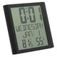 thumbnail image 3 of Termómetro Reloj de Pared Ticfox electrónico Multifuncional Medidor de Temperatura y Humedad, 3 of 14