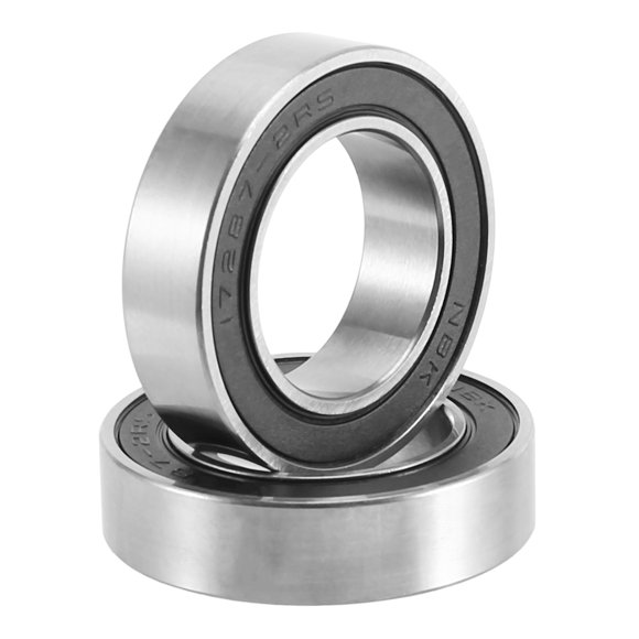 10Pcs 17287-2RS 17287RS Ball Bearing 17X28X7mm Bike Wheels Bottom Bracket Repair Bearing