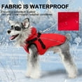 thumbnail image 5 of UOSIA Winter Coat with Waterproof Fabric and Hood, Dog Jacket with Reflective Strap, 5 of 6