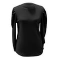 thumbnail image 4 of CHICLOOM Long Sleeve Shirts for Women Under $11 Round Neck Blouses Fall Fashion Outfits Y2k Clothes Fall Tops for Women 2025 XXL, 4 of 6