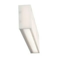 thumbnail image 4 of WAC Lighting Museo 28" 1-Light Aluminum Bathroom Vanity Light in White, 4 of 6