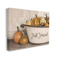 thumbnail image 3 of Fall Harvest Bowl Gourds Pumpkins Arrangement Still Life Botanical & Floral Graphic Art Gallery-Wrapped Canvas Print Wall Art, 3 of 5
