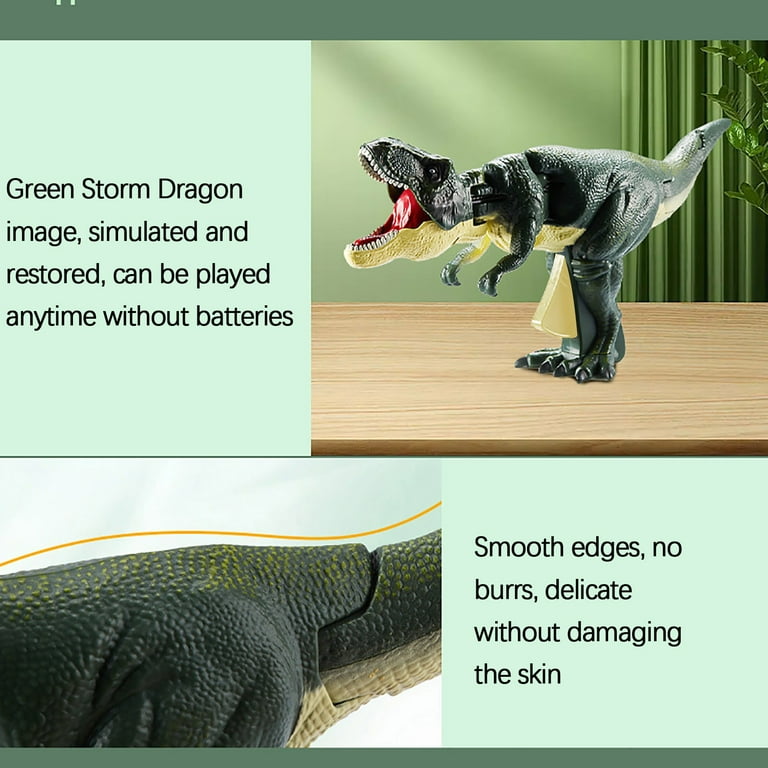 RKZDSR Realistic T-rex RC Robot Dinosaur Toy with Vibrating