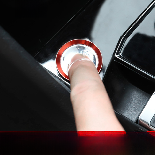 Adecuado para Volkswagen CC Magotan B 8 Pa Sutter Lingdu Tanyue anillo de encendido de una tecla anillo de decoración del botón de arranque