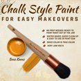 thumbnail image 4 of Chalky Chicks Premium Chalk Style Paint for Furniture, Home Decor & DIY Crafts – Eco Friendly – No Sanding, No Primer Needed – Multi Surface Paint – Bees Knees (Yellow) – 32 oz – Made in the USA, 4 of 8