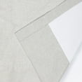 thumbnail image 4 of Grey Beige Linen Look Blackout Drape, Solid Thermal Insulated Sun Blocking Privacy Pinch Pleat Curtain for Bedroom Living Room, 84W x 96L, 1 Panel outdoor curtains, 4 of 7