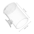 thumbnail image 2 of EXHUMKY Anillo Alimentador De Acrílico Para Acuarios Con Dosificador Y Ventosa Para Guppies, 2 of 8