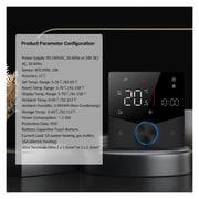 Smart Heating Thermostat Digital Temperature Controller LCD Display Weekly Programmable Thermostat APP Control ,Easy Installation