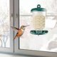 thumbnail image 2 of Outdoor Hanging Bird Feeder Automatic Water Food Container Garden Yard Decor, 2 of 5