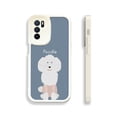 thumbnail image 1 of Agregue un toque de alegría a su iPhone con una divertida funda para teléfono plateada mate con diseño de dibujos animados, 1 of 4