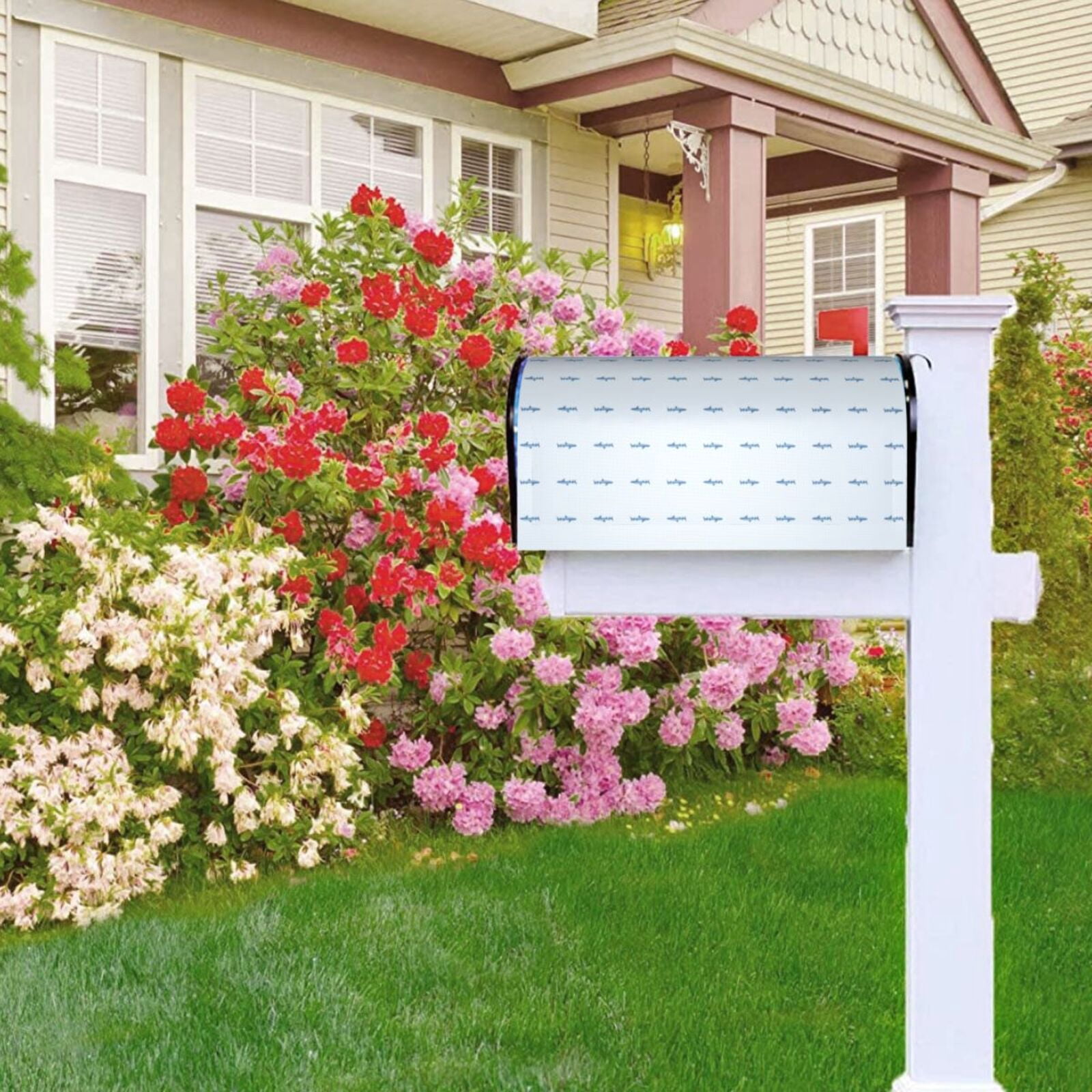 Kdxio Magnetic Mailbox Cover 21x18 in Mailbox Cover Outdoor Decoration Holiday Mailbox Covers for Home Garden Yard-21x18 in