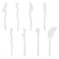 thumbnail image 1 of 8 Unids  Horquilla Molde Pelo Molde de Silicona Moldes para Resina JoyeríA Resina Horquilla FabricacióN DIY Craft, 1 of 1