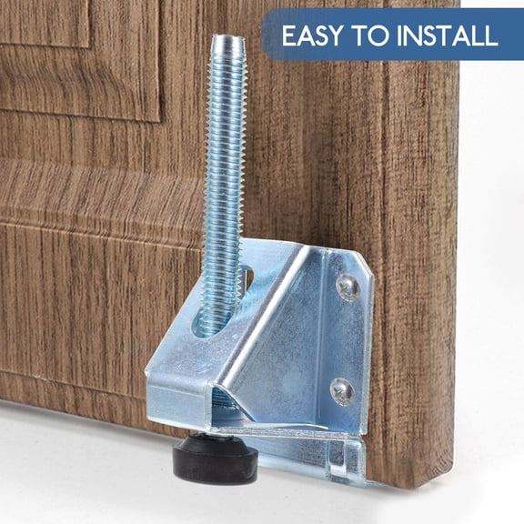 TABLZONE 4-Pack Leg Levelers for Floor Cabinets, Cold Rolled Steel Stabilizers for Uneven and Furniture Support