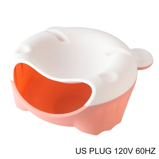 Automatic Cat Fountain LED Filtering Silent Pet Drinking Dispenser Cat Food Bowl