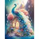 thumbnail image 1 of 5D DIY Taladro Diamante Pintura Pavo Real Kit Del Arte Artesanal, 1 of 9