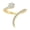 10K Yellow Gold, variant on FINE JEWELRY 10K White Gold Diamond Snake Band Ring (3/8 cttw, I-J Color, I2-I3 Clarity) Size 6