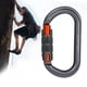thumbnail image 3 of Mosquetones de escalada de resistencia, mosquetones de escalada en roca con bloqueo 25KN, clips para hamacas, columpio, correa y arnés de bloqueo O Bloqueo automático, 3 of 8