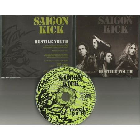 SAIGON KICK Hostile youth 1992 USA PROMO radio DJ CD Single MINT w/ BAND (Best Band Promo Photos)