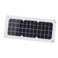 thumbnail image 4 of Kit de panel solar de 30 W, panel solar de 18 V, 5 V, salida dual USB, juego de controlador de 12 V y 24 V para vehículos de camping al aire libre, 4 of 8