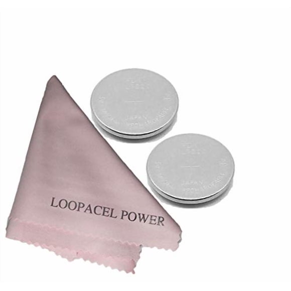 My Battery Supplier Replacement for FDK ML1220 1220 Lithium 3V Rechargeable 2 Batteries with Cloth