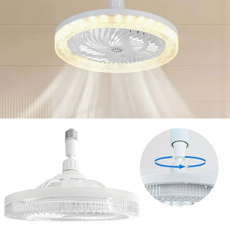 

Wireless Fan Ceiling Fan With Light Closed Thin Fan Light Ceiling Fan Light Hidden Electric Fan Universal Joint Lamp Holder Family Summer Mini Bladeless Desk Necklace Fan Portable Small Bladeless Fan
